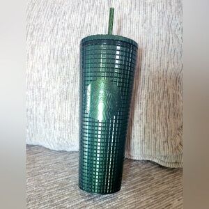 Starbucks Green Venti Tumbler with Straw